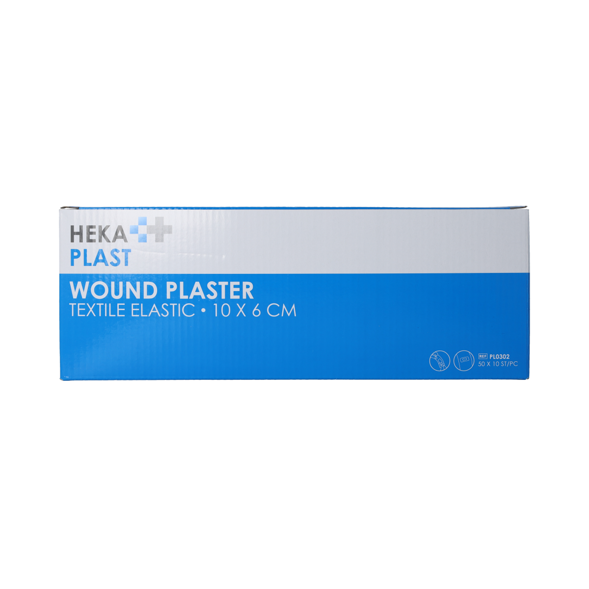 Heka Heka wondpleister 10st 10cmx6cm 50.00 Stuks
