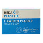 Hekaplast Fix pleister 10 x 5cm 1 Rol