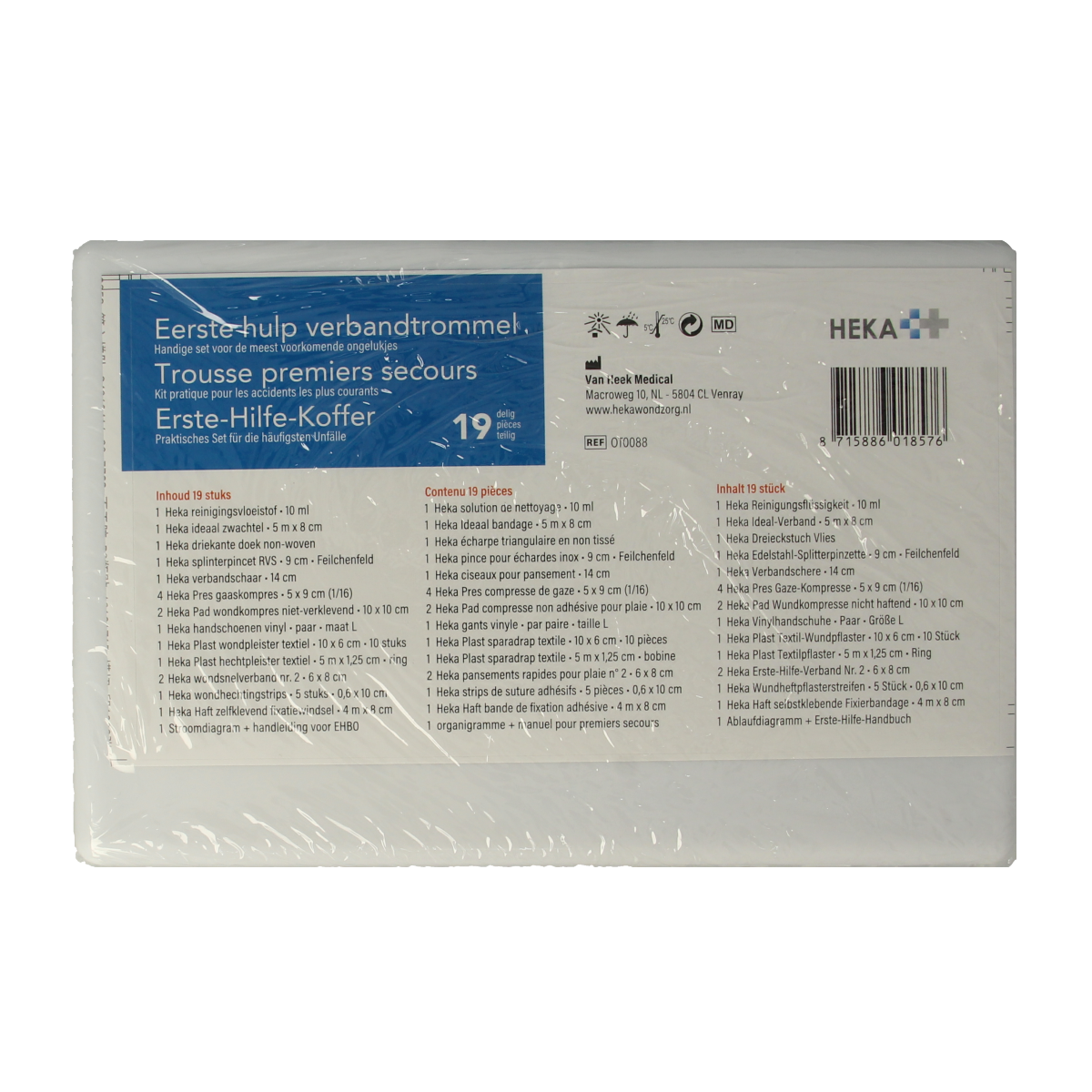 Heka Klein Eerste hulp set basis 1.00 Set
