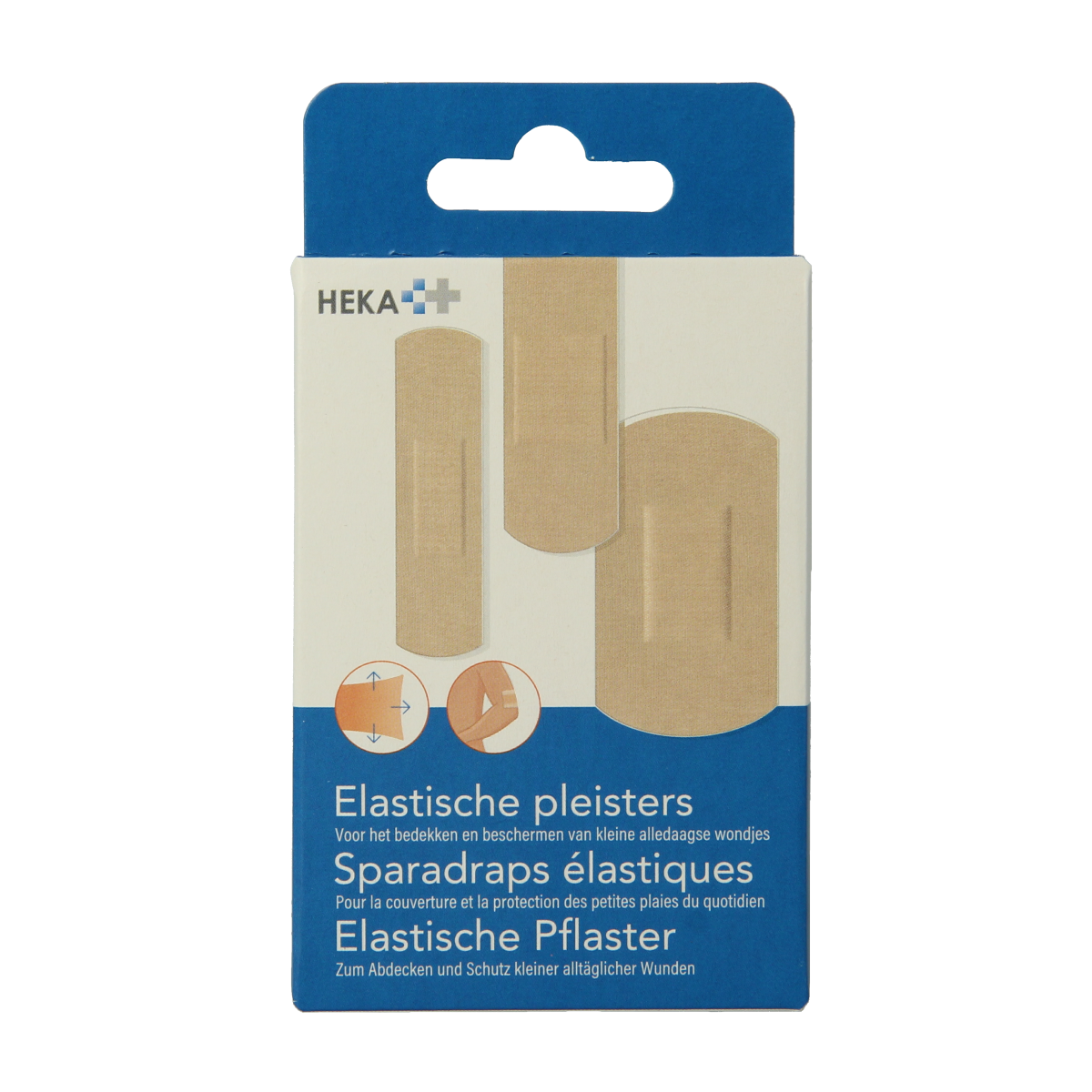 Heka Elastische pleister mix 20.00 Stuks