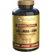 Artelle Calcium/magnesium/zink 250.00 Tabletten
