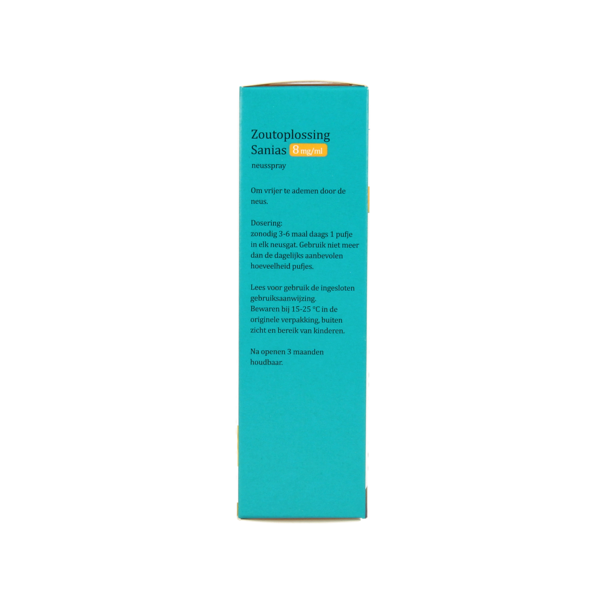 Sanias Zoutoplossing neusspray 8mg/ml 15.00 Milliliter