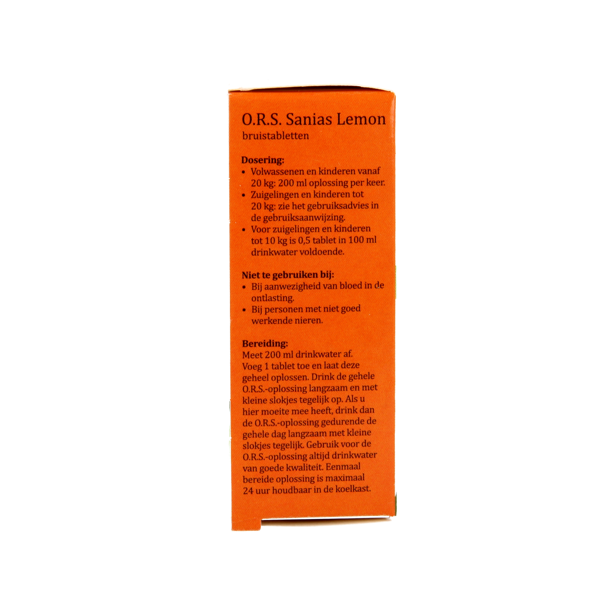 Sanias ORS lemon bruistablet 6.00 Stuks