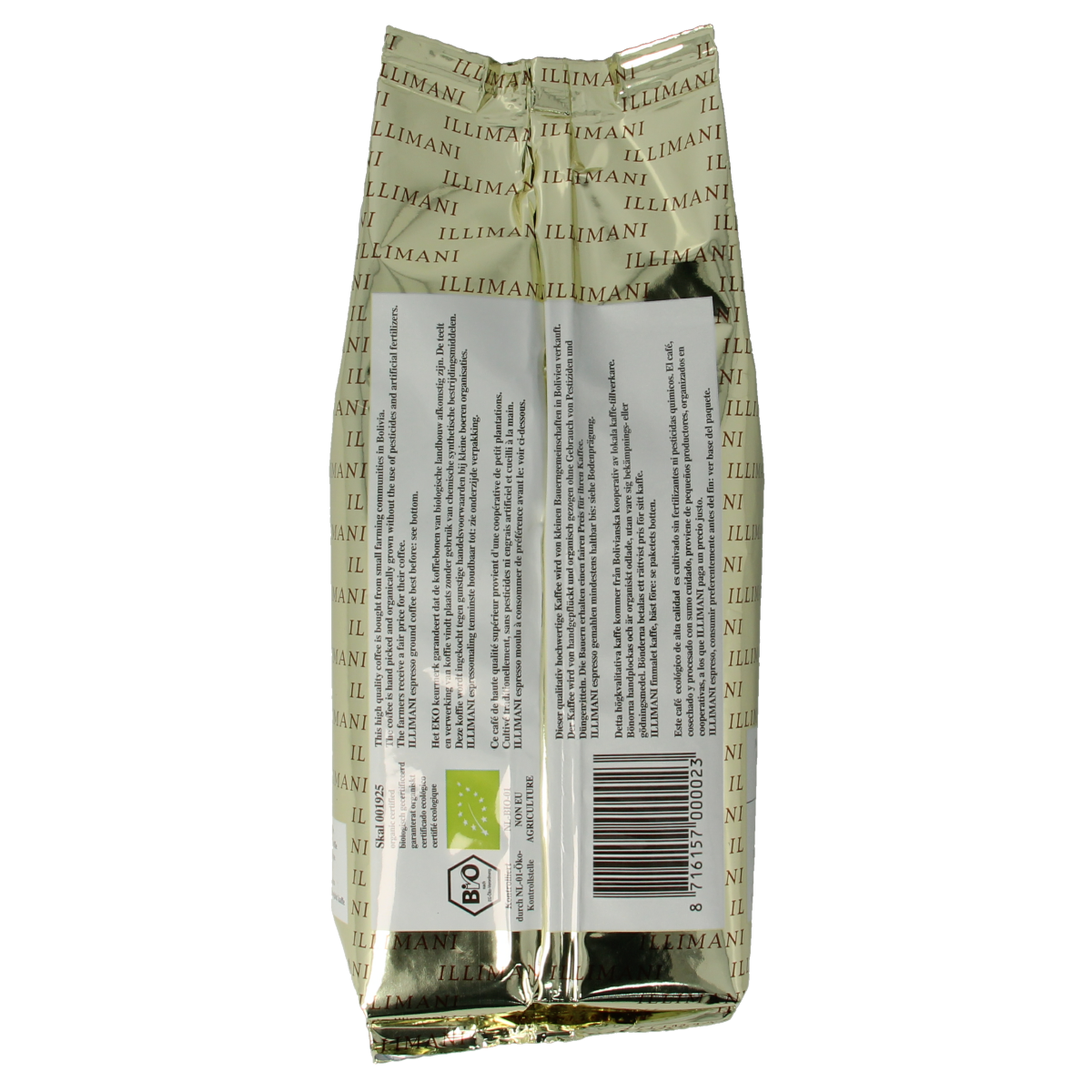 Illimani Inca espresso bio 250.00 Gram