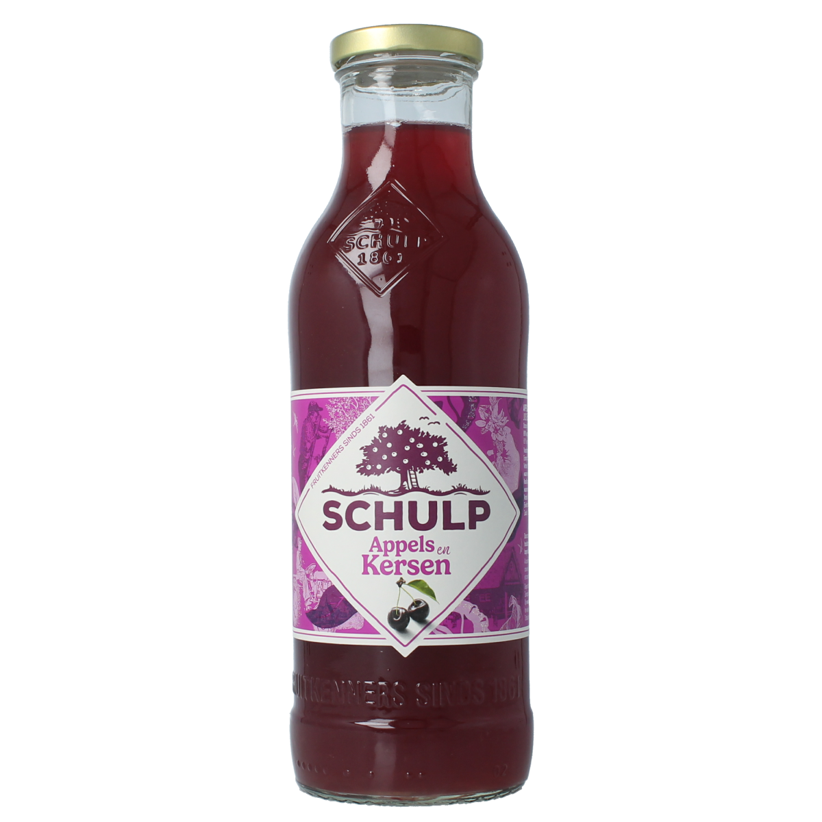 Schulp Appel & kersensap 750.00 Milliliter