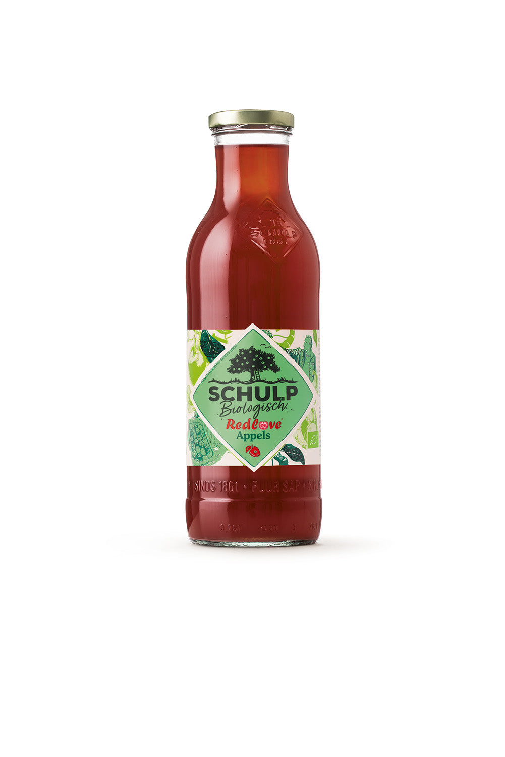 Schulp Appelsap redlove bio 750.00 Milliliter