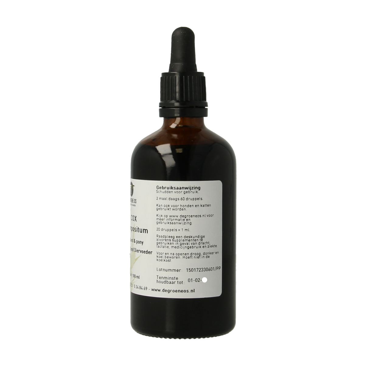 Groene Os Cox compositum paard/pony 100.00 Milliliter
