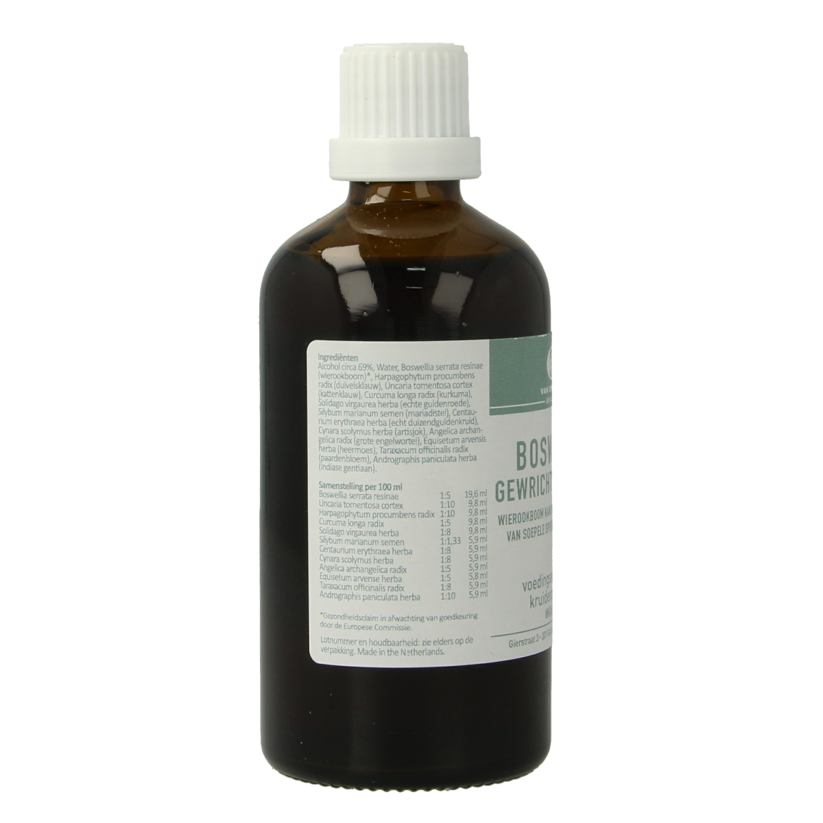 van der Pigge Boswellia gewricht complex 100.00 Milliliter