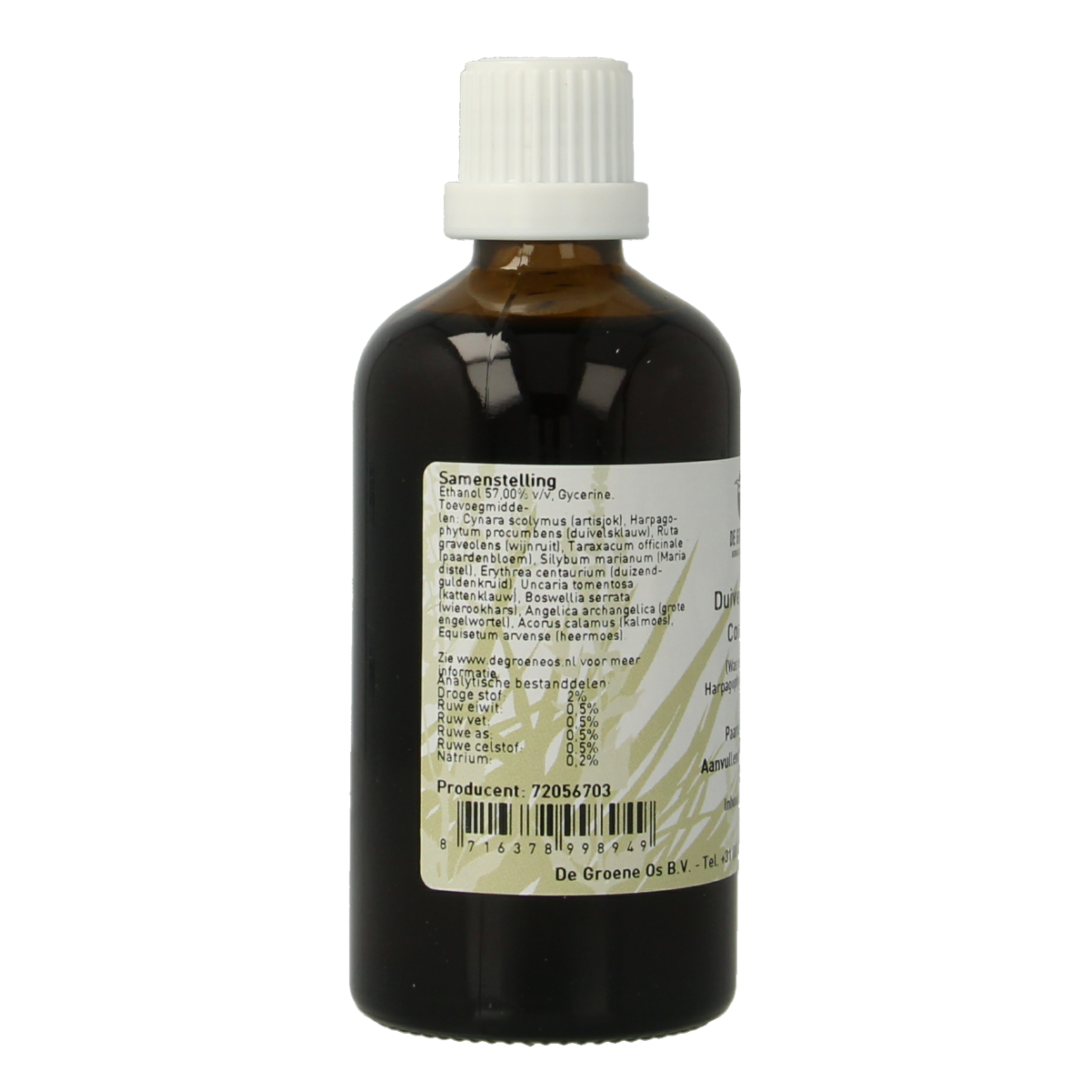 Groene Os Duivelsklauw complex paard/pony 100.00 Milliliter