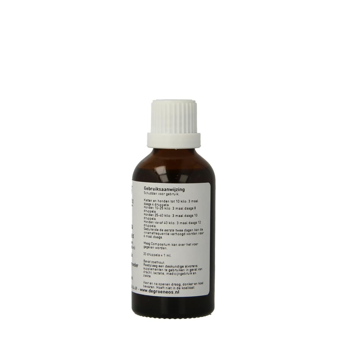 Groene Os Menta complex hond/kat 50.00 Milliliter
