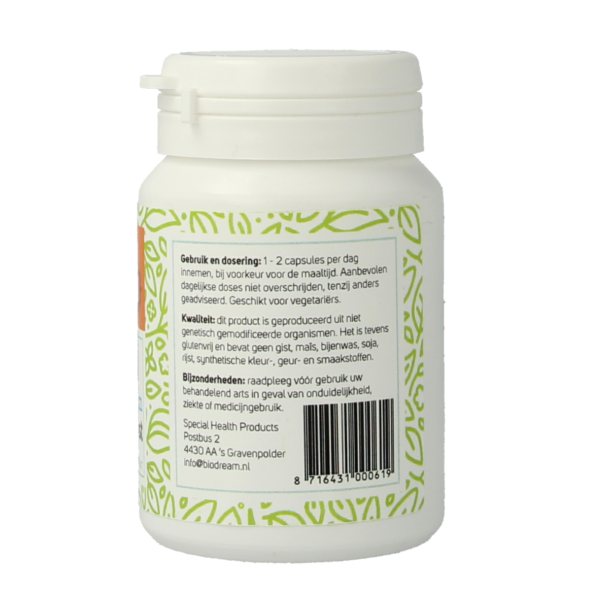 Biodream Energy boost 60.00 Capsules