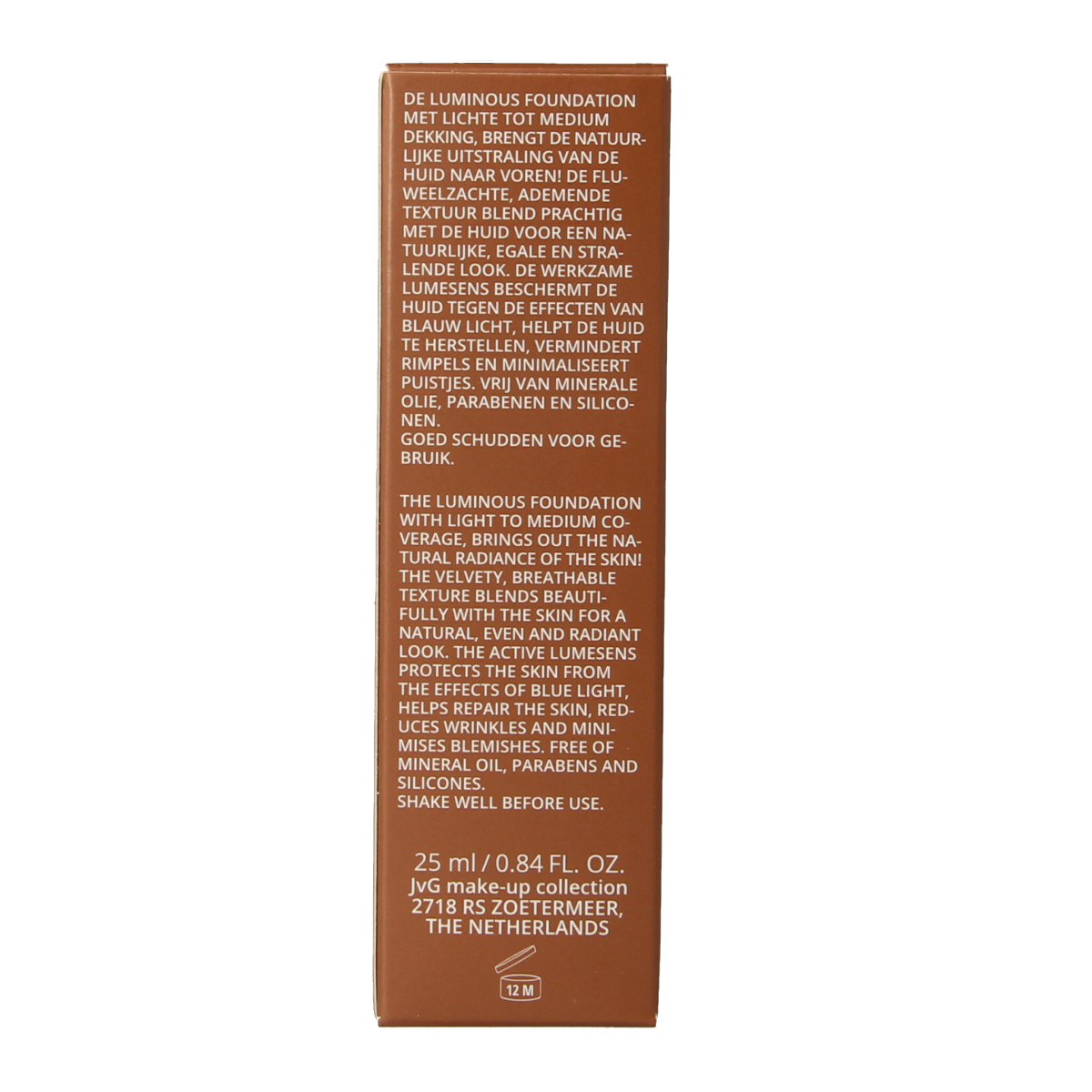 John van G Luminous foundation 31 25.00 Milliliter