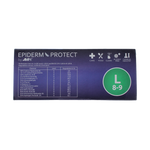 Epiderm Protect Nitriel onderzoekhandschoen poedervrij L blauw 100 Stuks