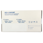 Med Comfort Handschoen PE geruwd blauw 100 Stuks