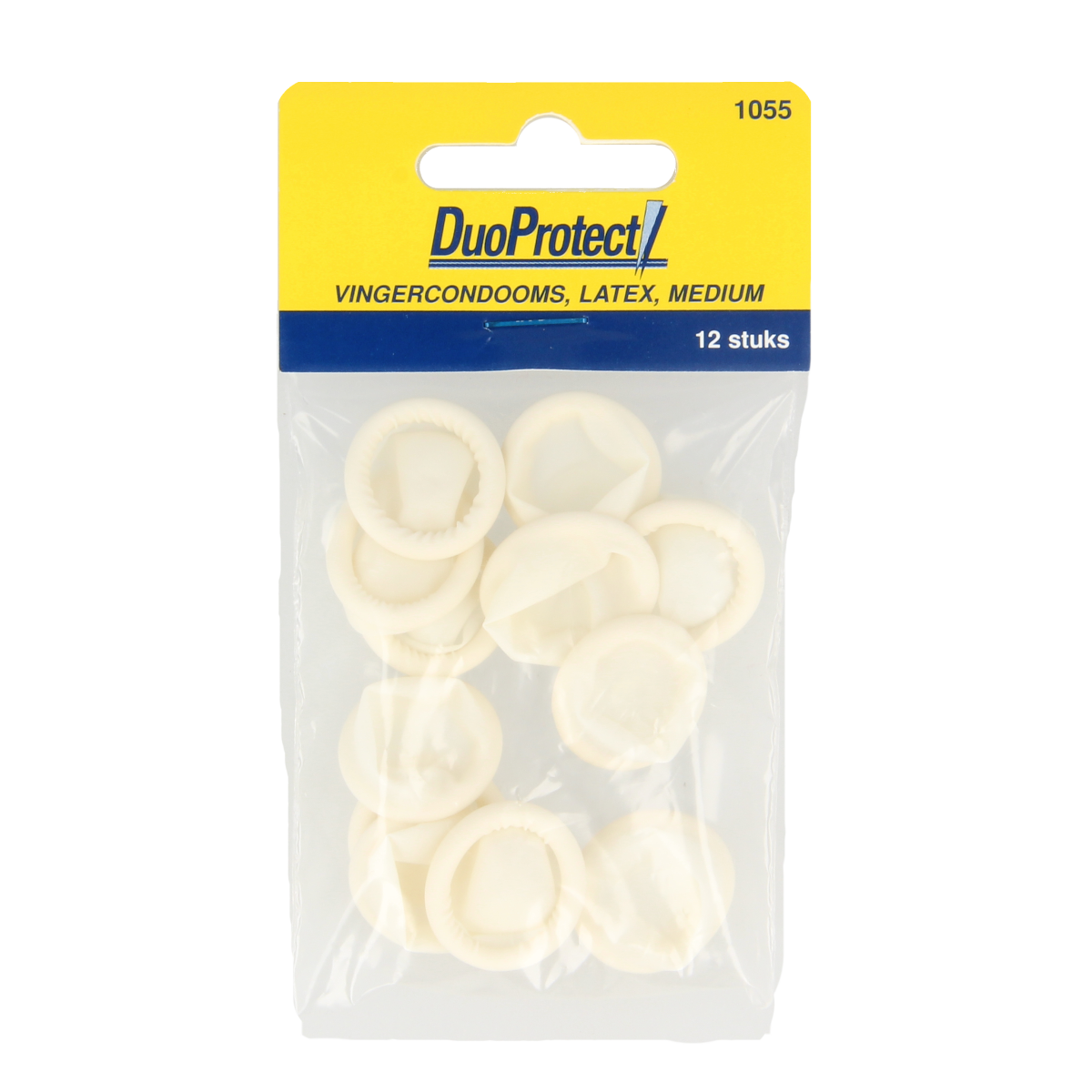 Duoprotect Vingercondoom maat M 12.00 Stuks