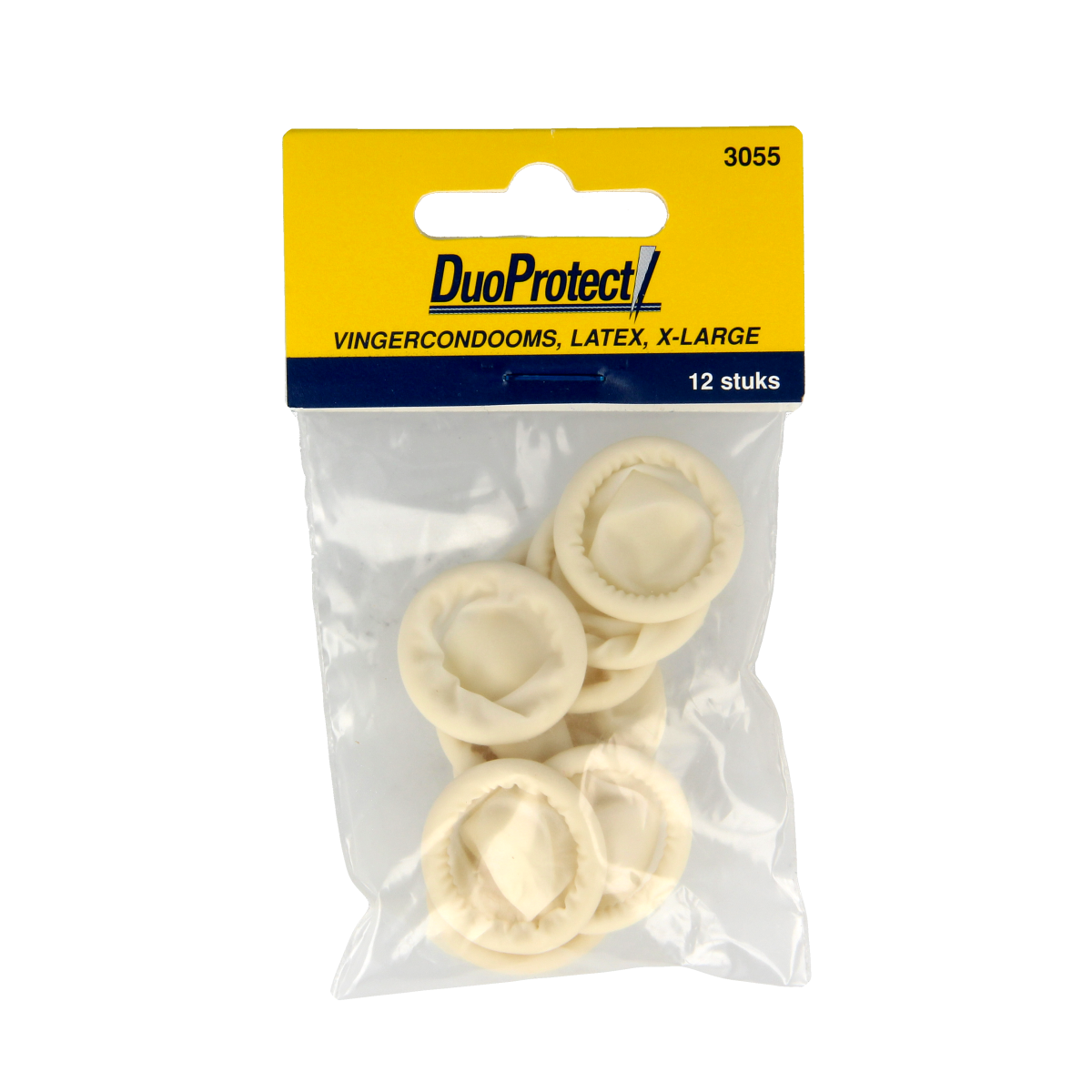 Duoprotect Vingercondoom maat XL 12.00 Stuks