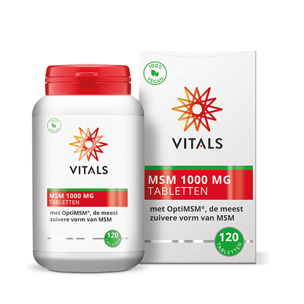 Vitals MSM 1000mg 120.00 Tabletten