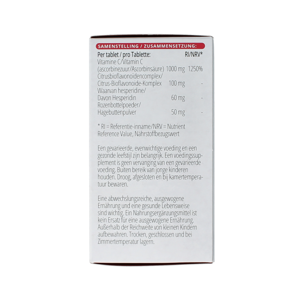Vitals Vitamine C 1000mg 100.00 Tabletten