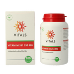 Vitals Vitamine B1 thiamine 250mg 100 Capsules