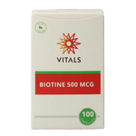 Vitals Biotine 500 mcg 100.00 Capsules