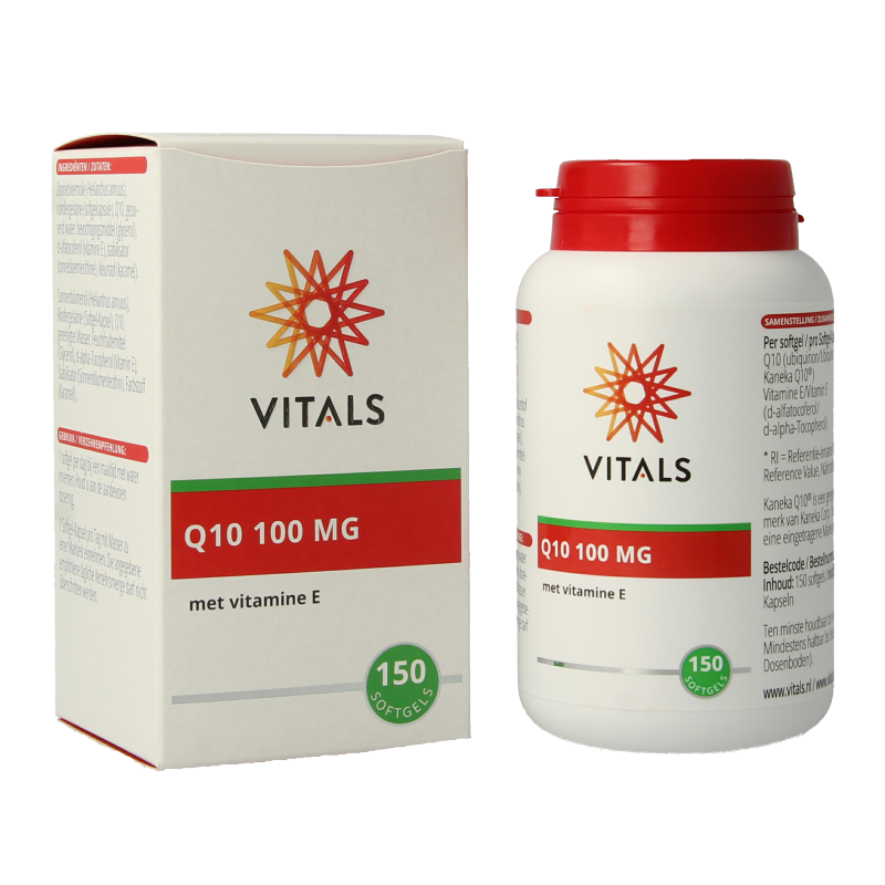 Vitals Q10 100 mg 150 Softgels