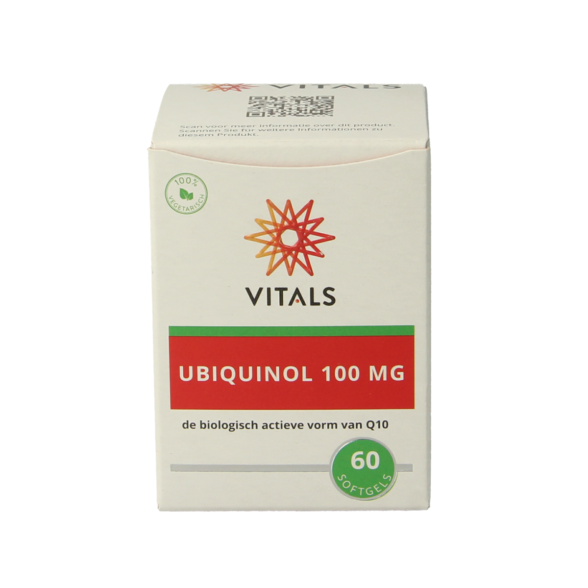 Vitals Ubiquinol 100 mg 60.00 Softgels