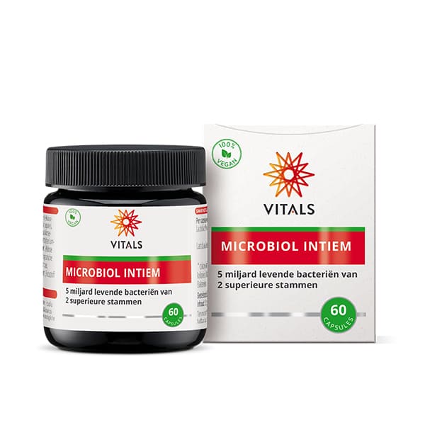 Vitals Microbiol intiem 60.00 Vegetarische capsules