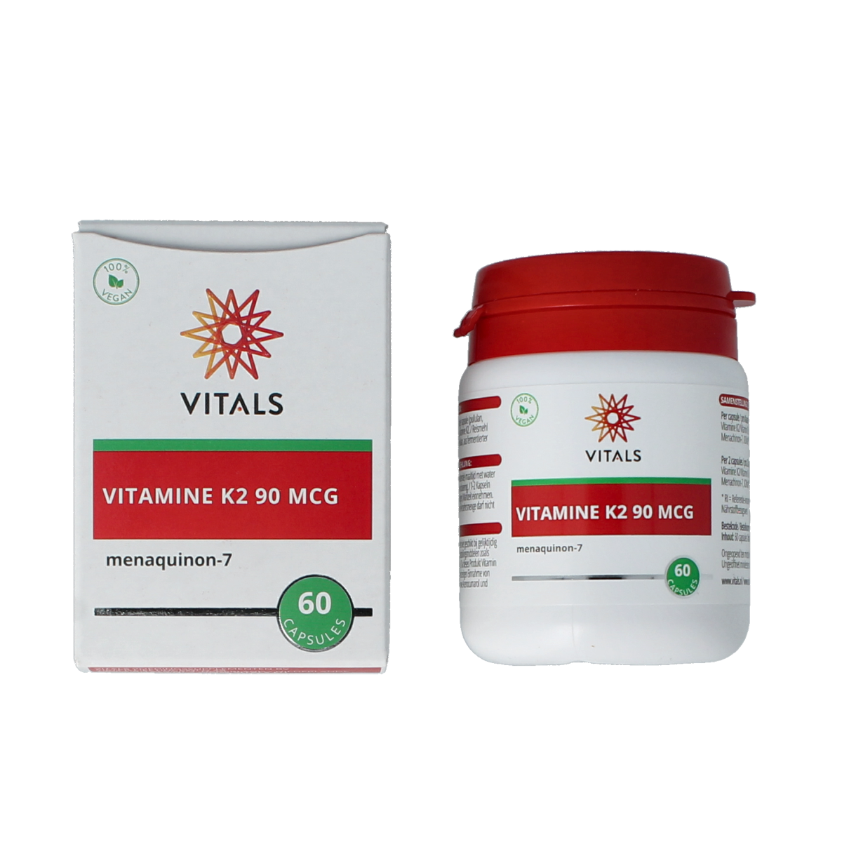 Vitals Vitamine K2 90 mcg 60.00 Capsules