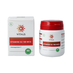Vitals Vitamine K2 180mcg 60.00 Vegetarische capsules