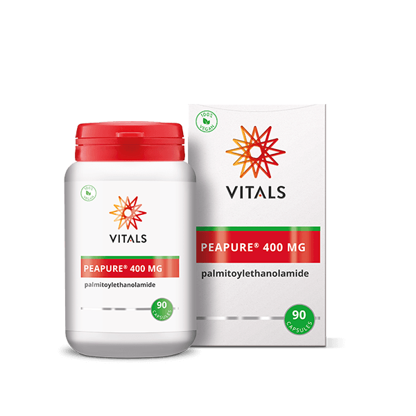 Vitals PeaPure 400 mg palmitoylethanolamide 90.00 Vegetarische capsules