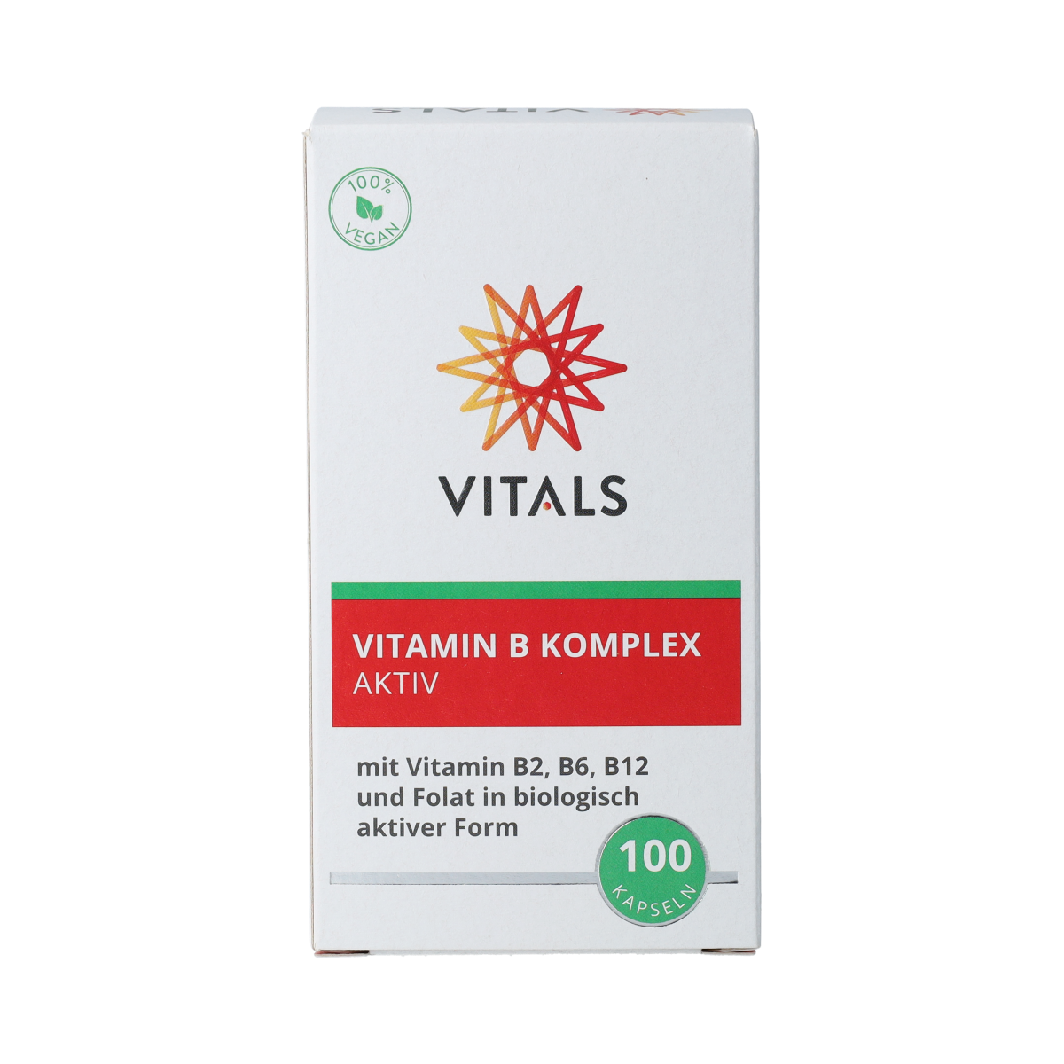 Vitals Vitamine B complex actief 100.00 Capsules