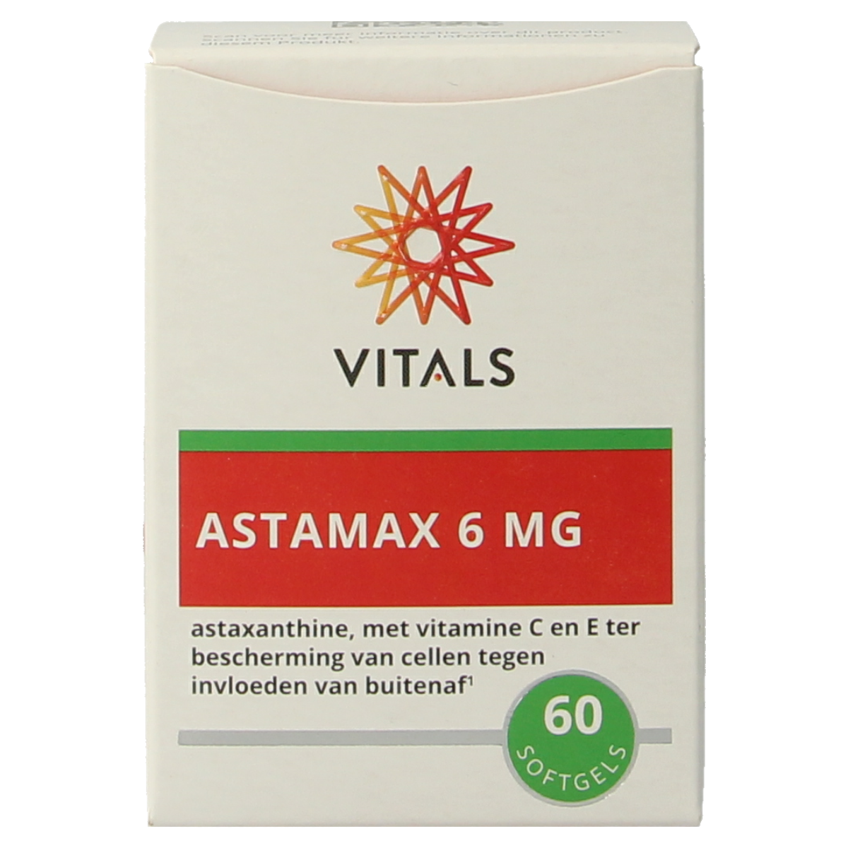 Vitals Astamax 6 mg 60.00 Softgels
