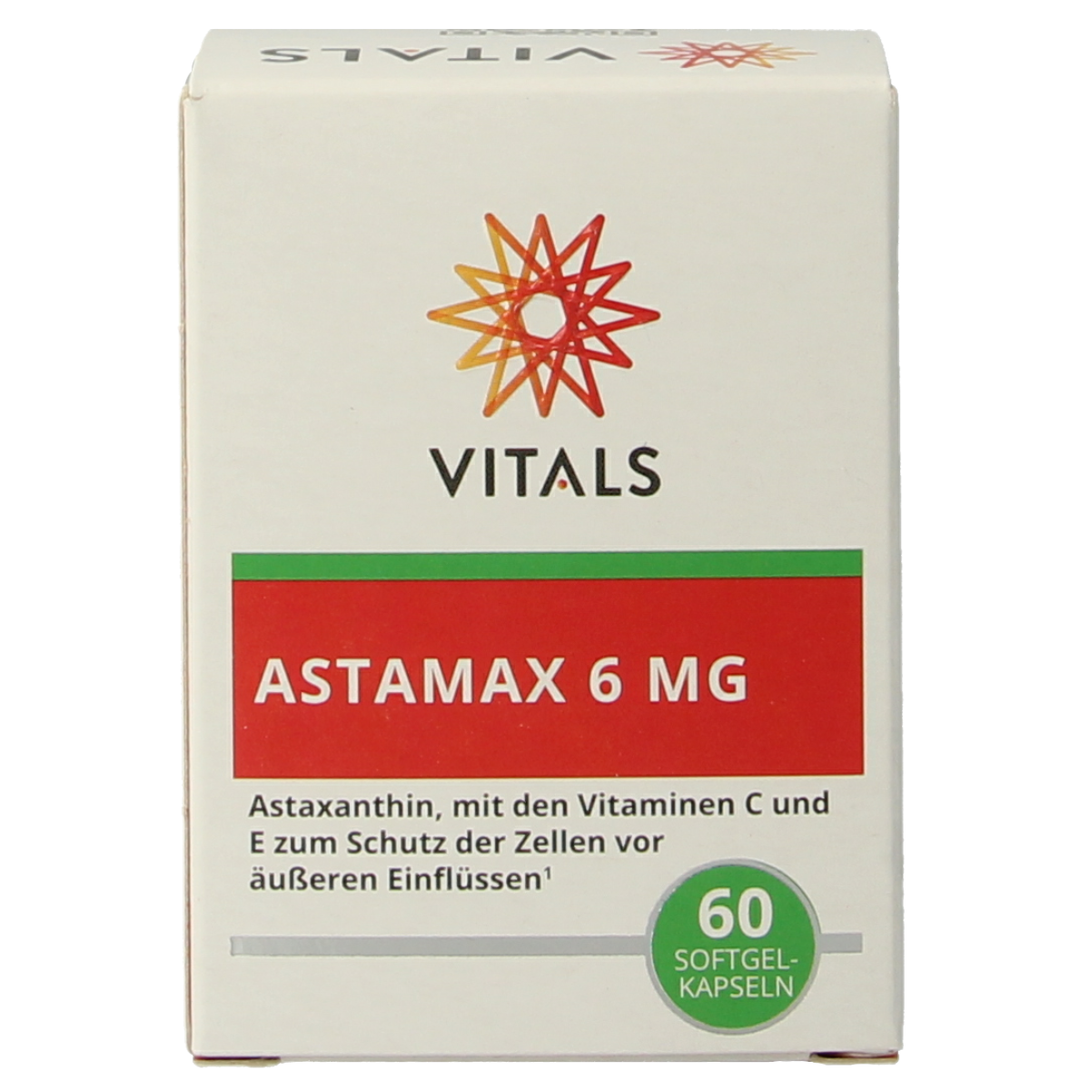 Vitals Astamax 6 mg 60.00 Softgels