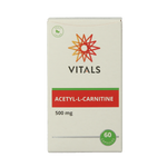 Vitals Acetyl-L-Carnitine 500mg 60.00 Vegetarische capsules