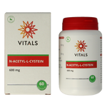Vitals N-Acetyl-L-cysteine 600 mg 60 Vegetarische capsules
