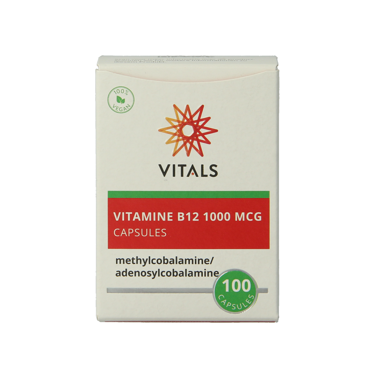 Vitals Vitamine B12 1000 mcg 100.00 Capsules