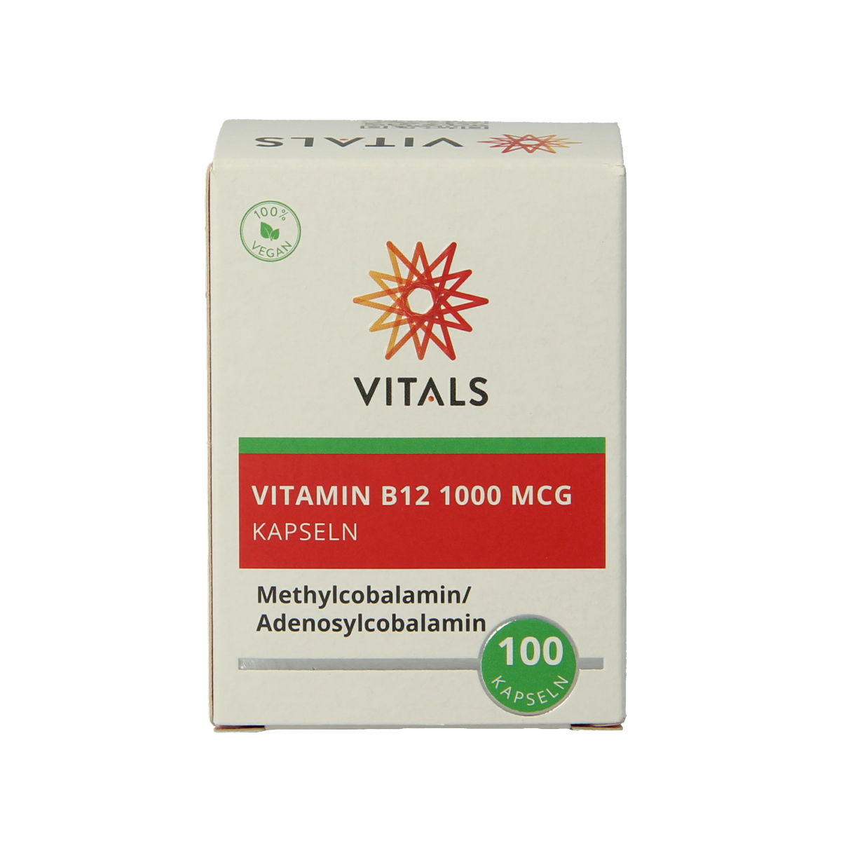 Vitals Vitamine B12 1000 mcg 100.00 Capsules