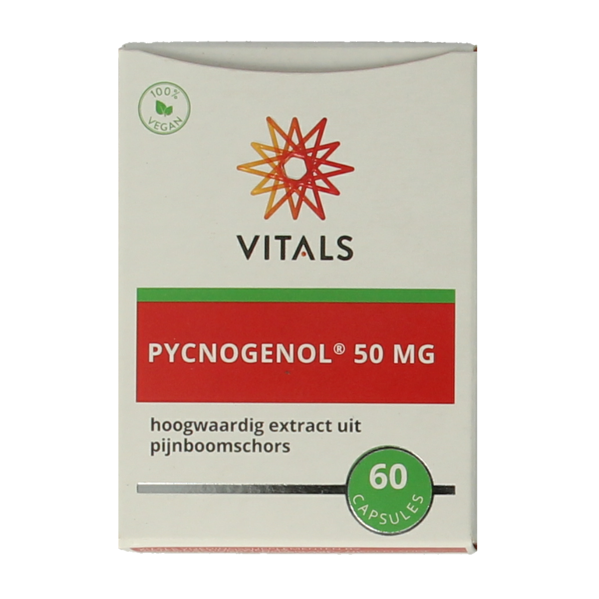 Vitals Pycnogenol 60.00 Capsules