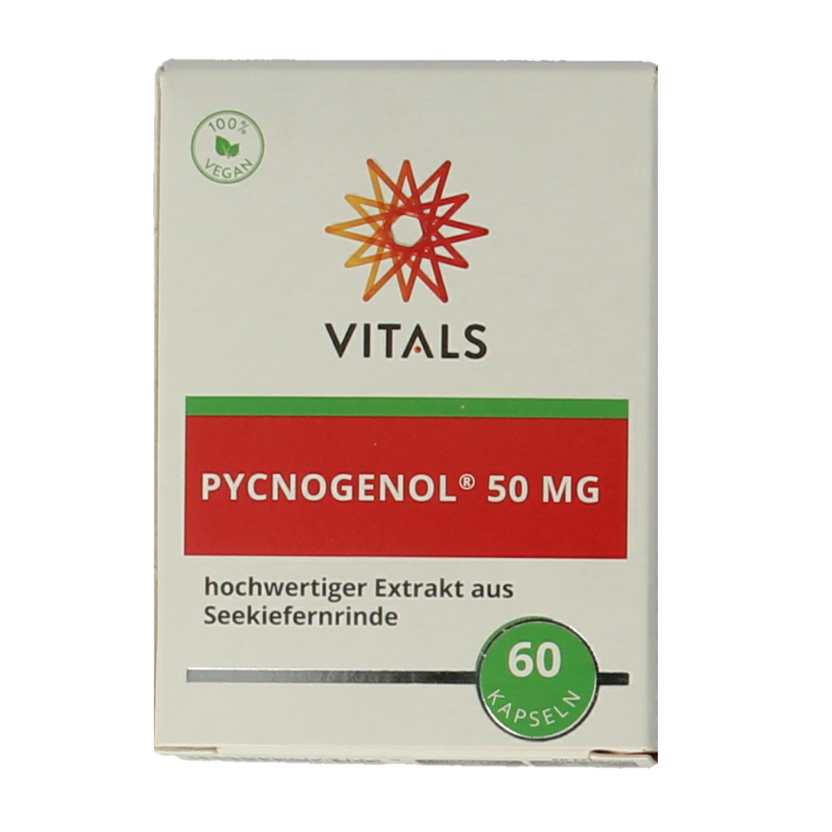 Vitals Pycnogenol 60.00 Capsules