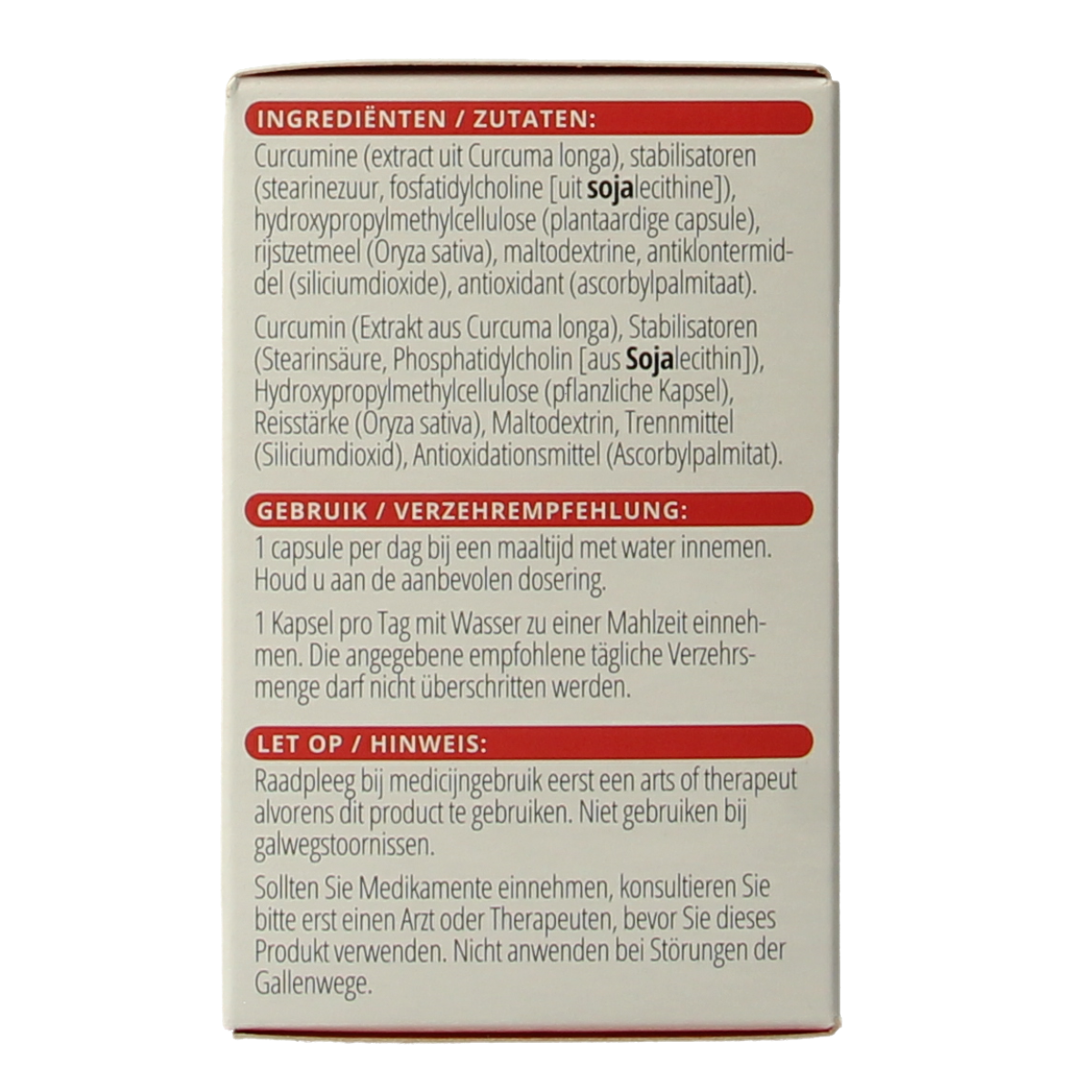 Vitals Curcumine SLCP 60.00 Capsules