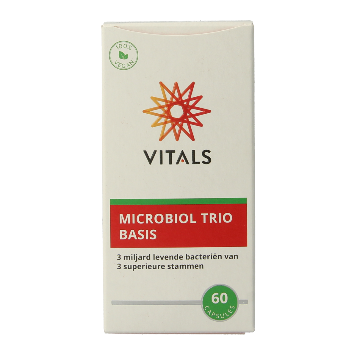 Vitals Microbiol trio basis 60.00 Capsules