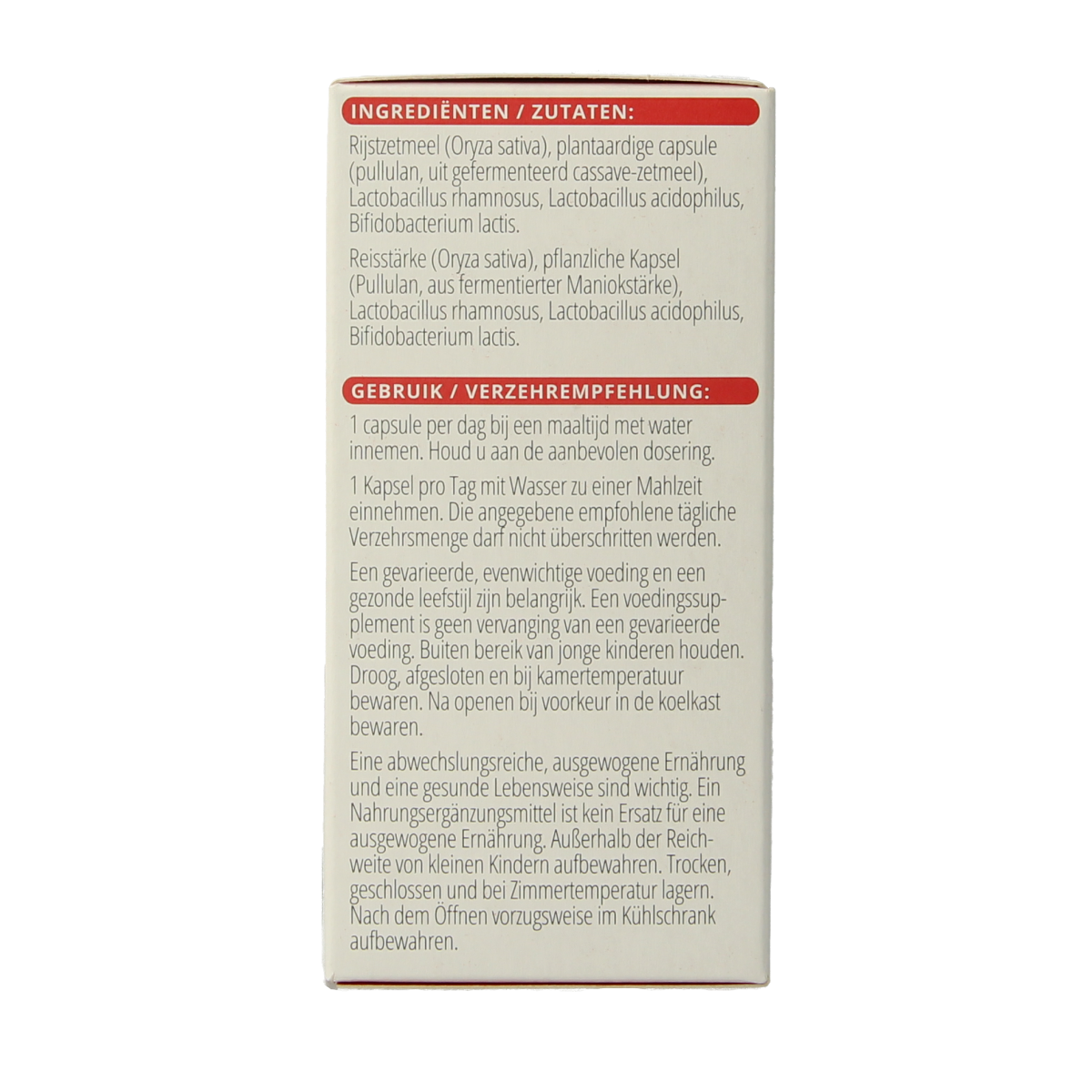Vitals Microbiol trio basis 60.00 Capsules
