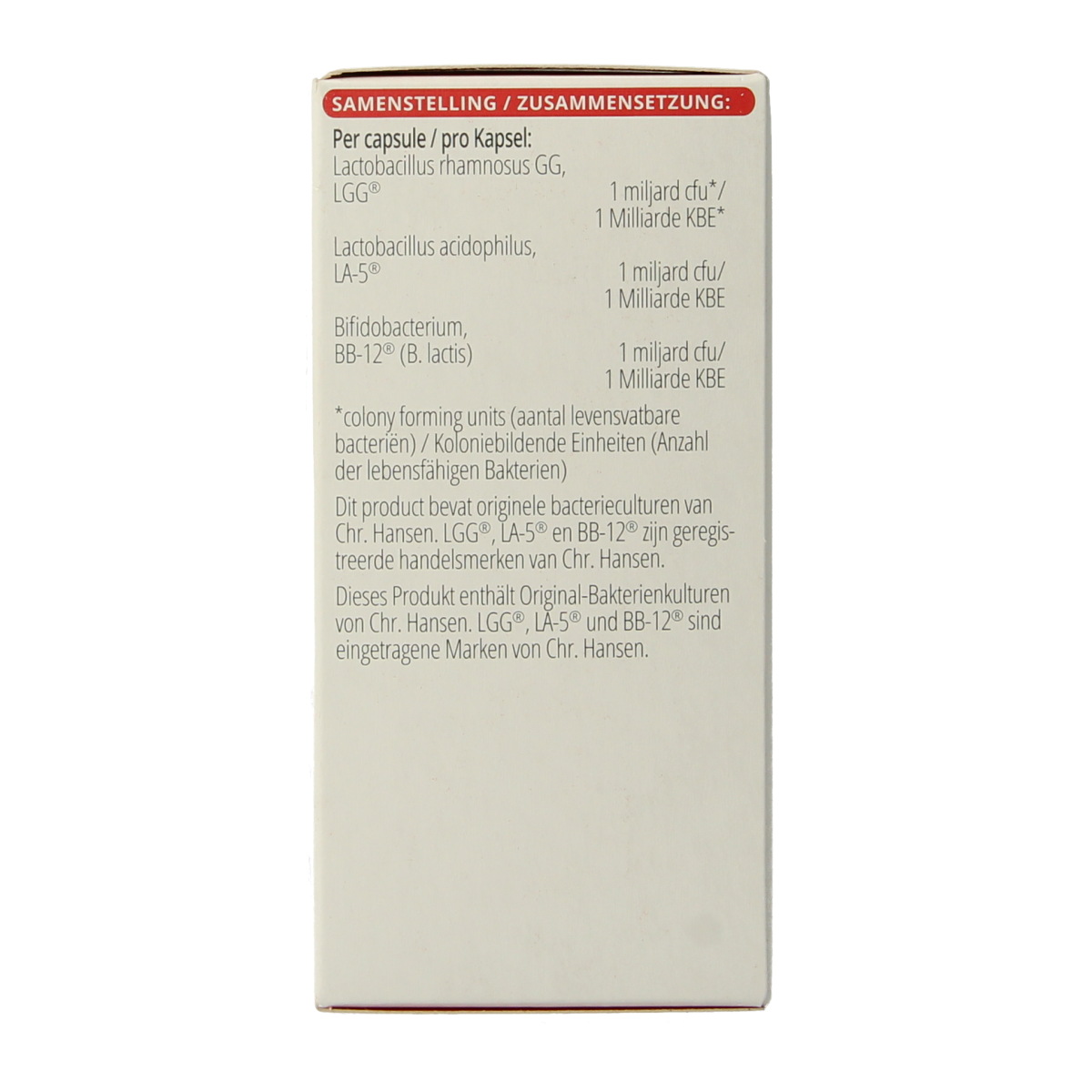 Vitals Microbiol trio basis 60.00 Capsules
