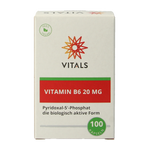 Vitals Vitamine B6 20 mg 100.00 Capsules