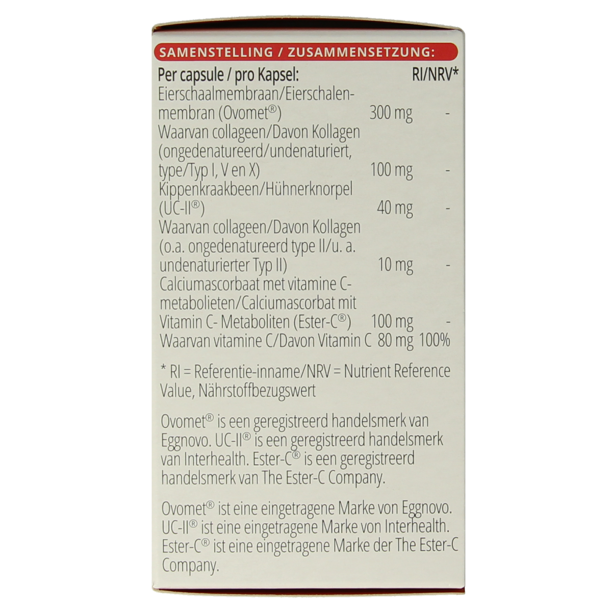 Vitals Collageenformule pro 60.00 Capsules