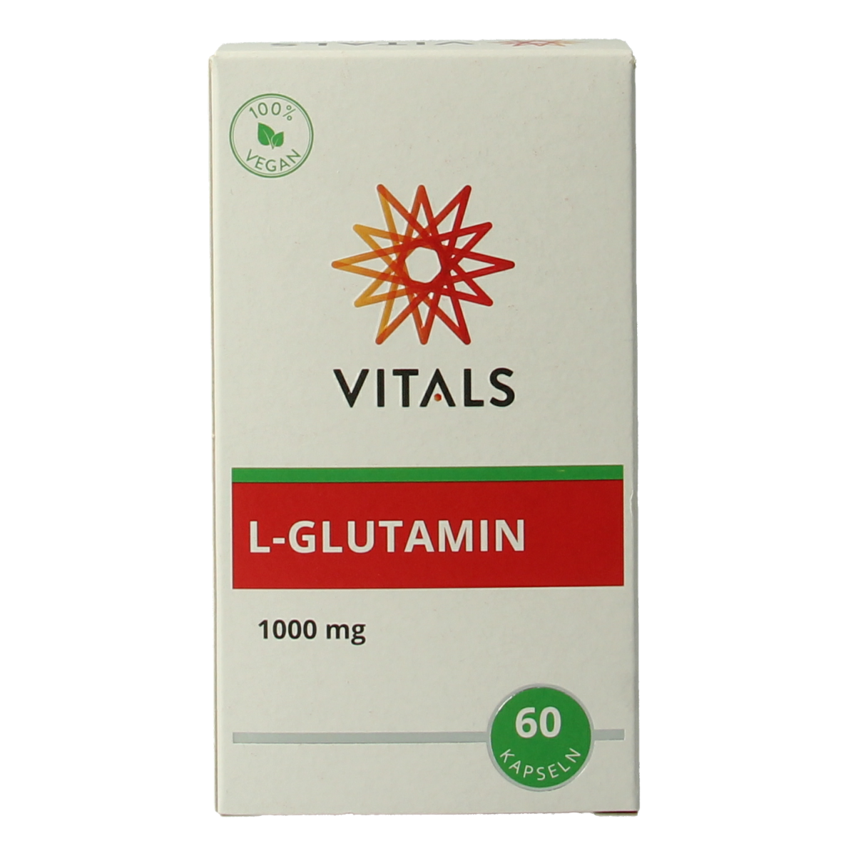 Vitals L-Glutamine 1000mg 60.00 Capsules