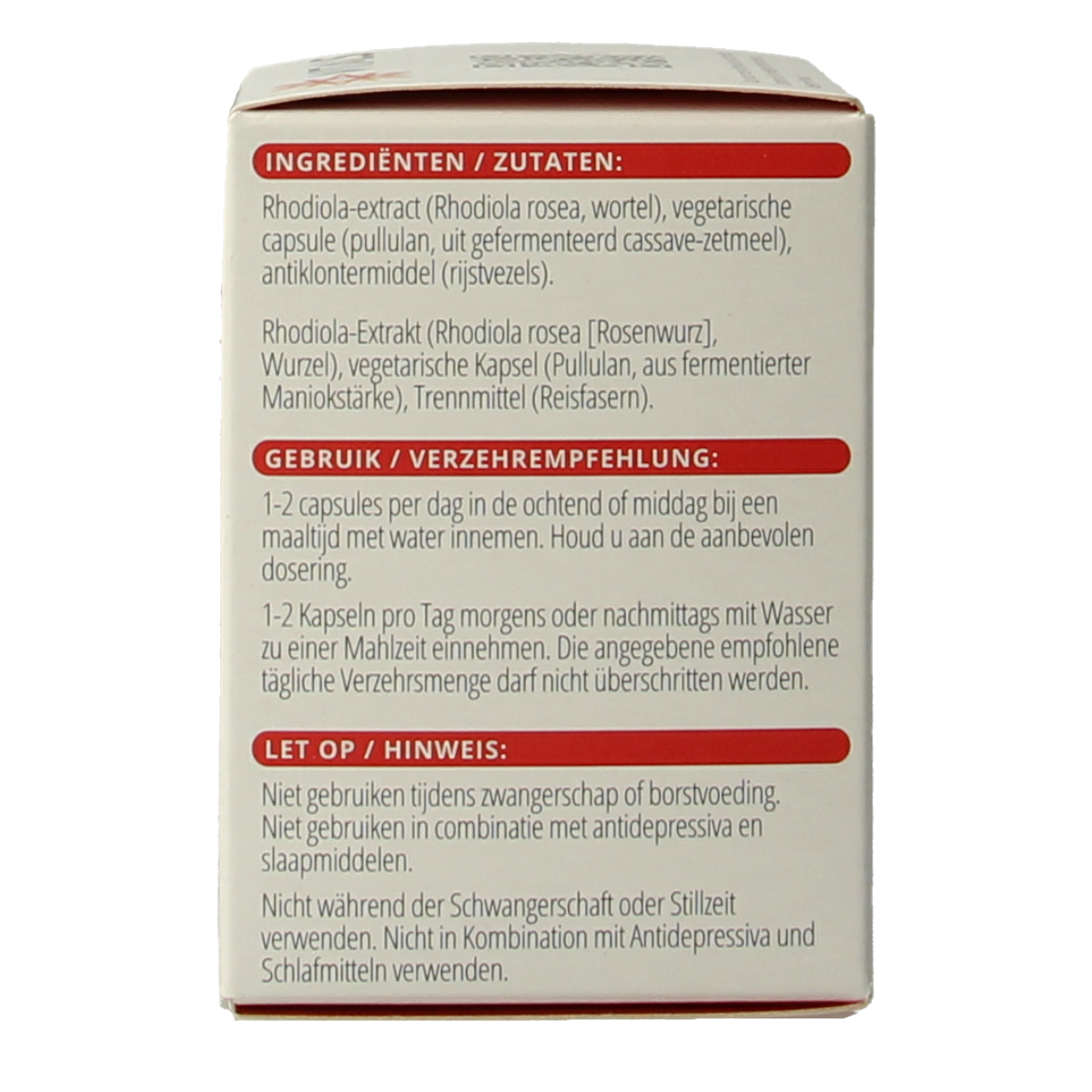 Vitals Rhodiola LF 60.00 Capsules