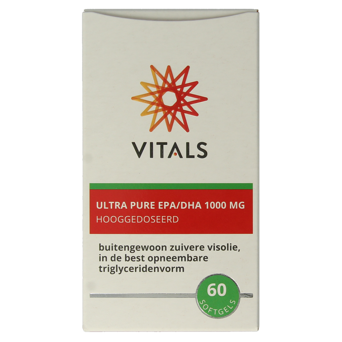 Vitals EPA/DHA Ultra pure 1000mg 60.00 Softgels