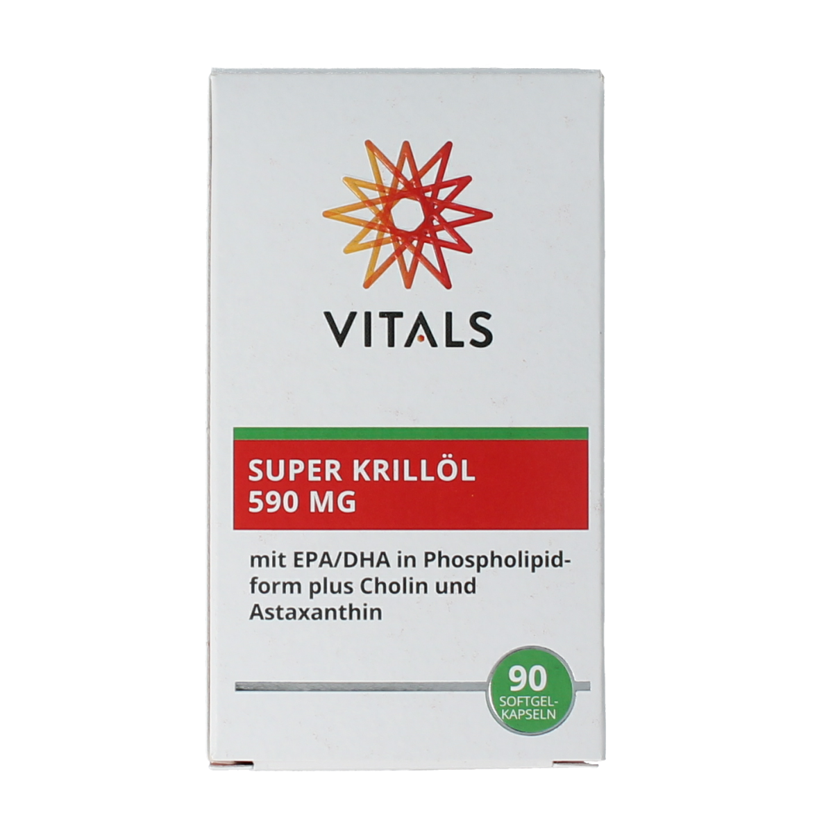 Vitals Super krillolie 590mg 90.00 Softgels