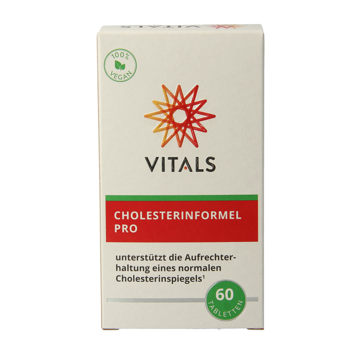 Vitals Cholesterolformule pro 60.00 Tabletten